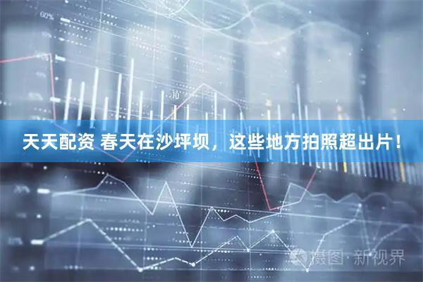天天配资 春天在沙坪坝，这些地方拍照超出片！